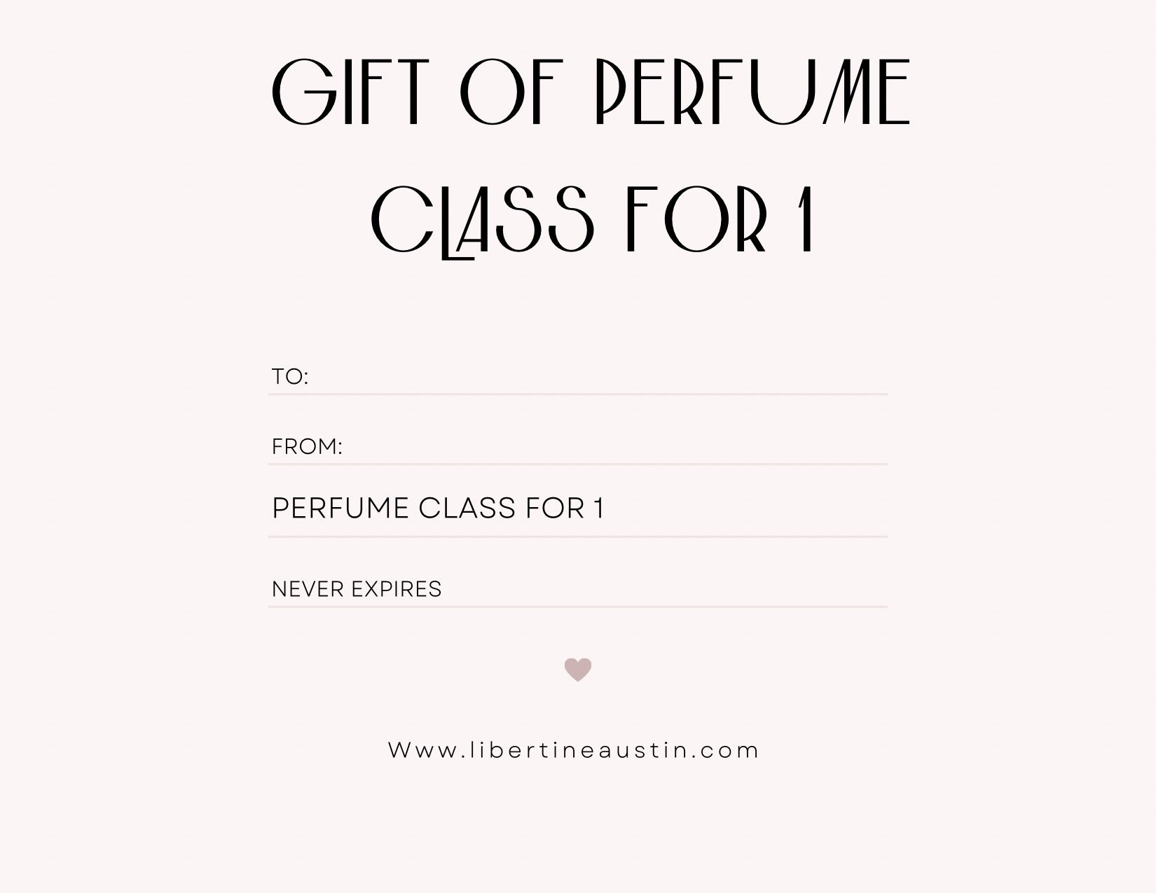 Libertine Gift Cards - Crystal Davidson