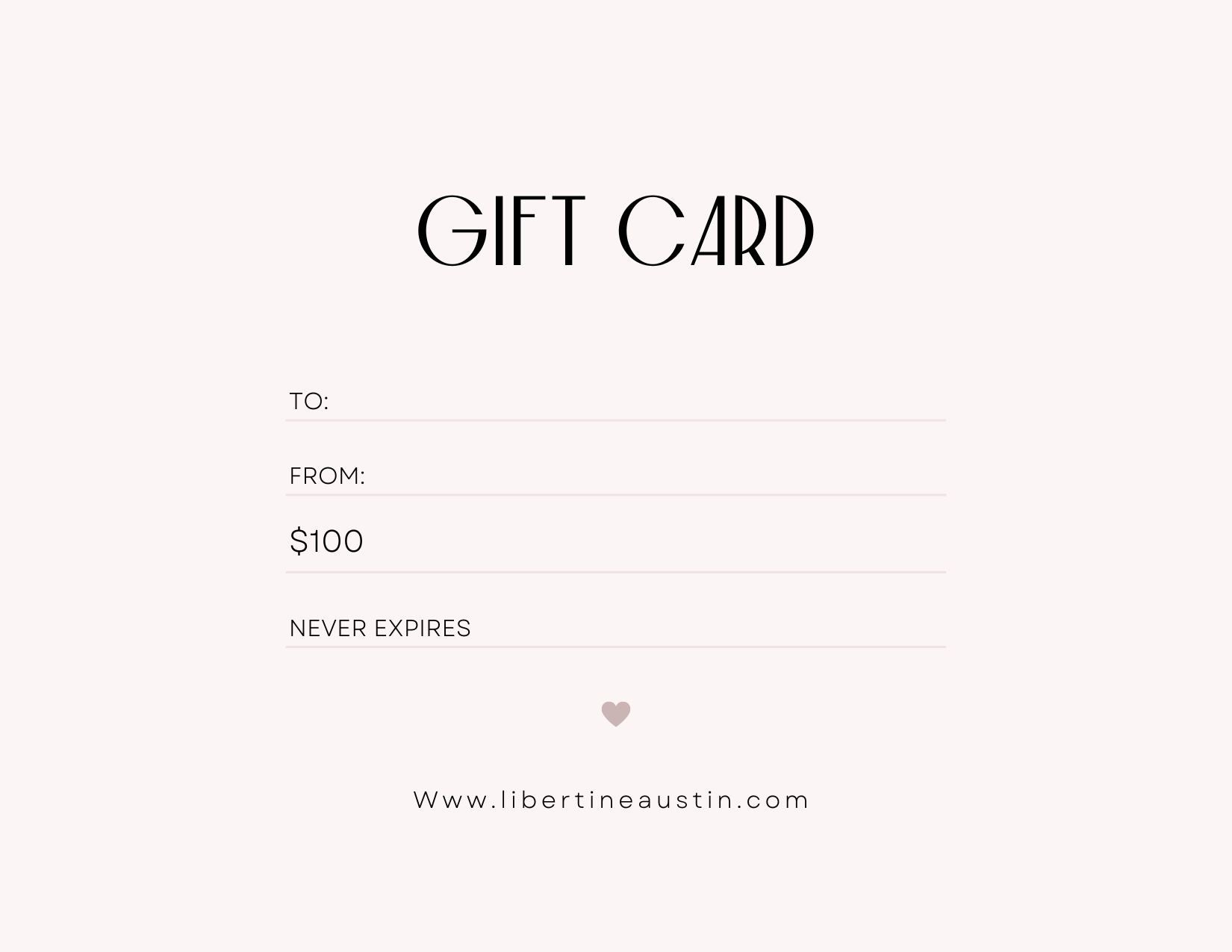 Libertine Gift Cards - Libertine x Viriditas Botanicals
