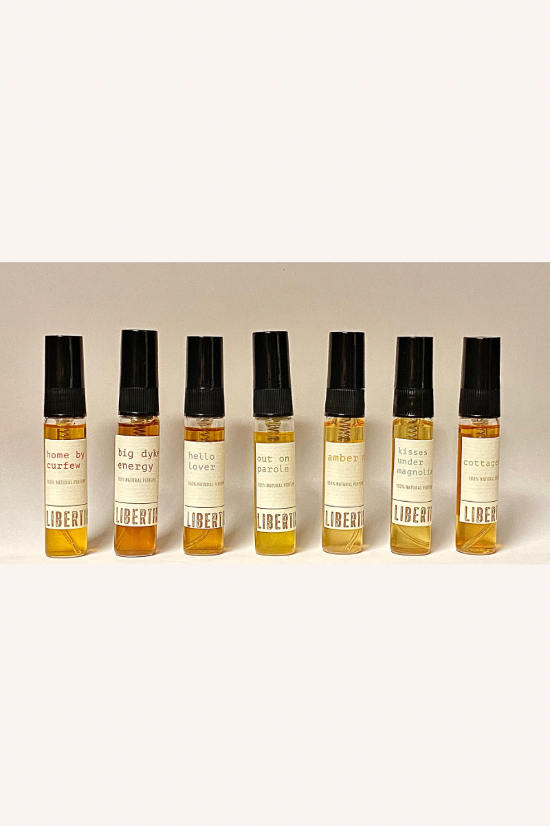 Perfume Flight - 5ml atomizer - Libertine x Viriditas Botanicals