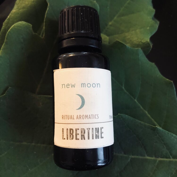 New + Waxing Moon Anointing Oil - Libertine x Viriditas Botanicals