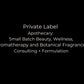 Private Label Consulting + Formulation Discovery Call - Crystal Davidson