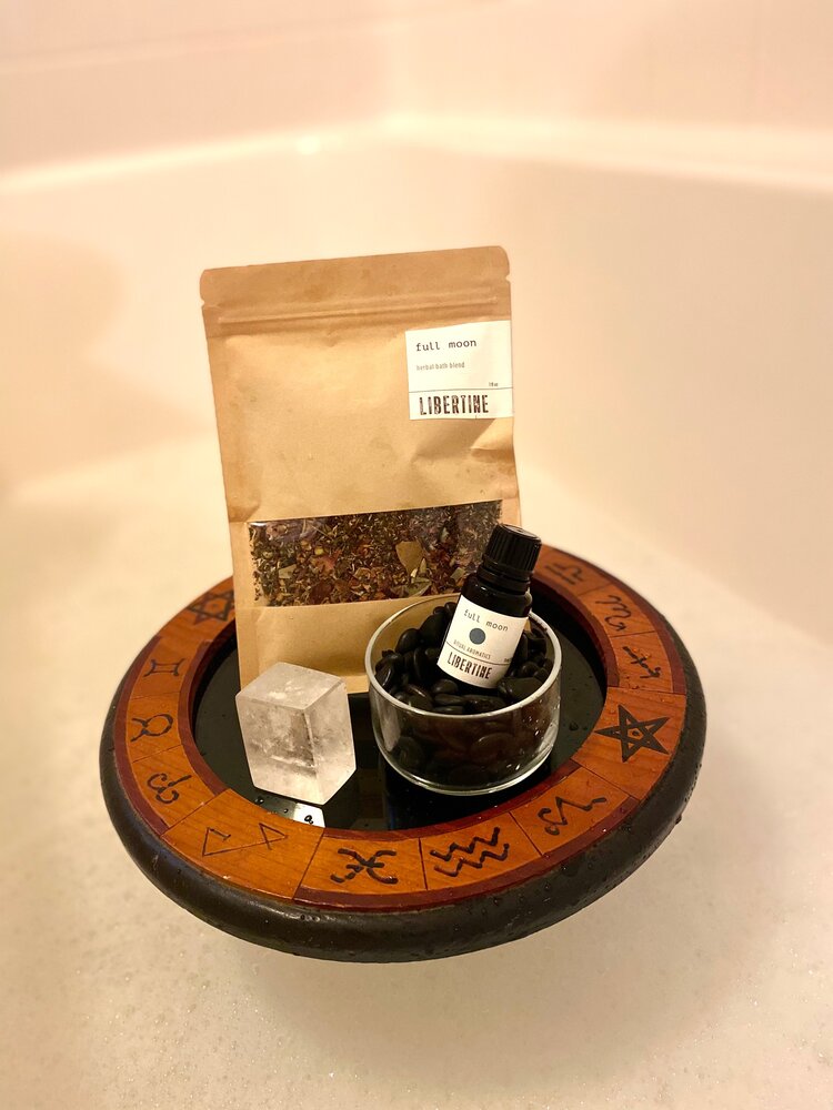 Full Moon Herbal Bath Soak - Libertine x Viriditas Botanicals 