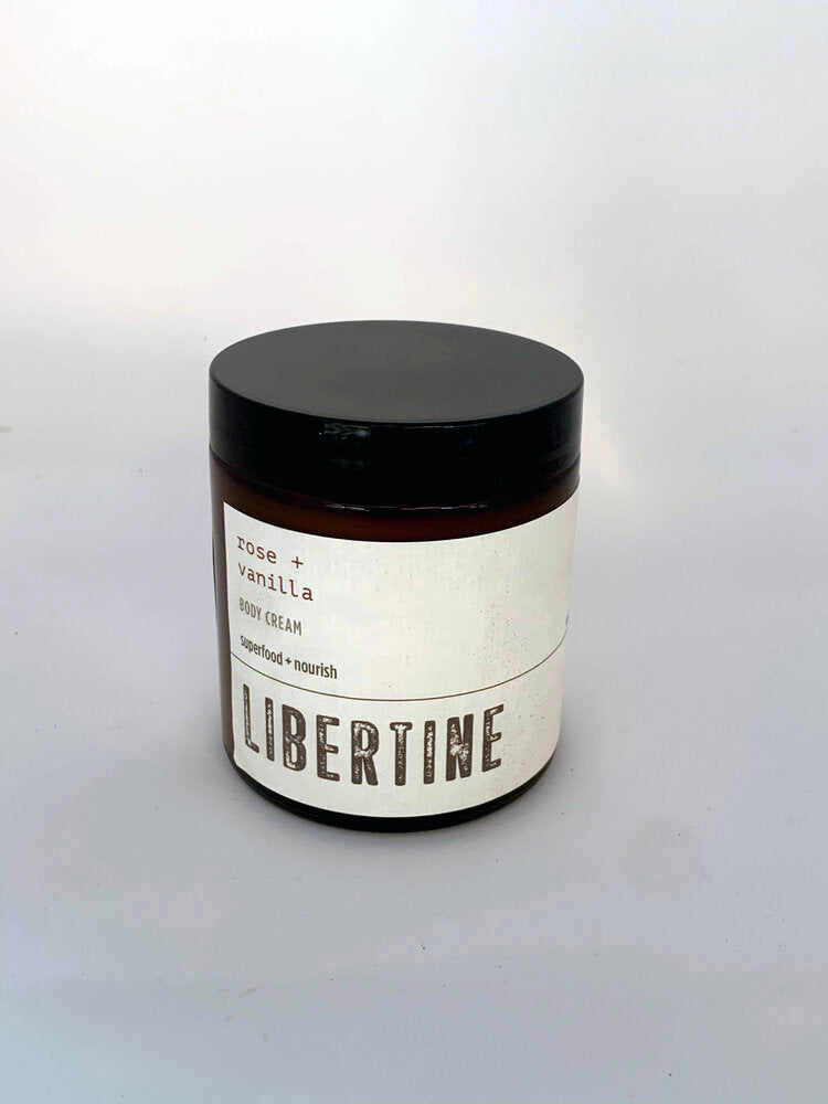 Rose + Vanilla 
Body Cream - Libertine x Viriditas Botanicals 