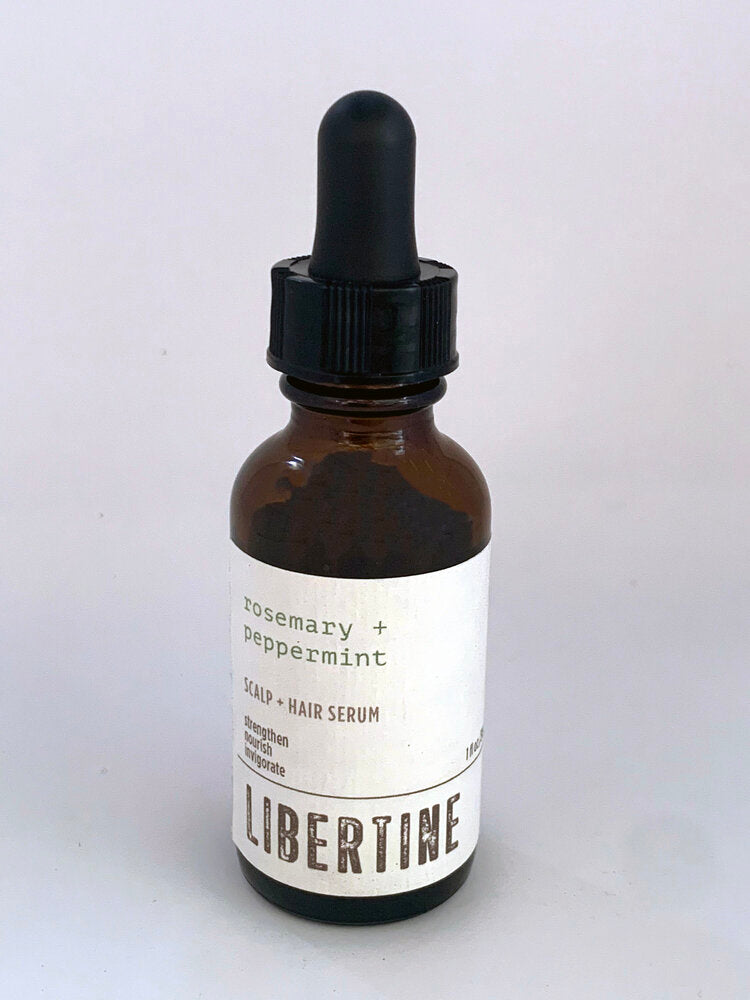 Rosemary + Peppermint Scalp and Hair Serum - Libertine x Viriditas Botanicals 